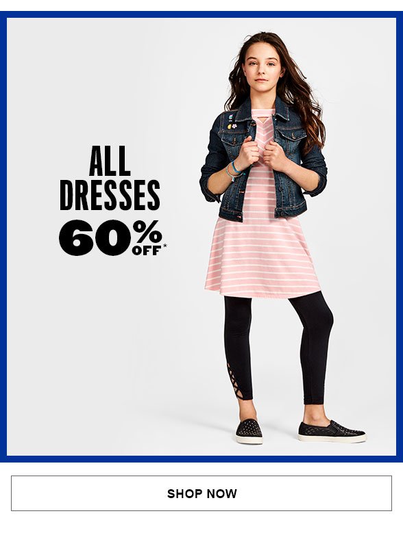 All Dresses 60% Off