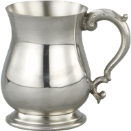 Georgian Pewter Tankard