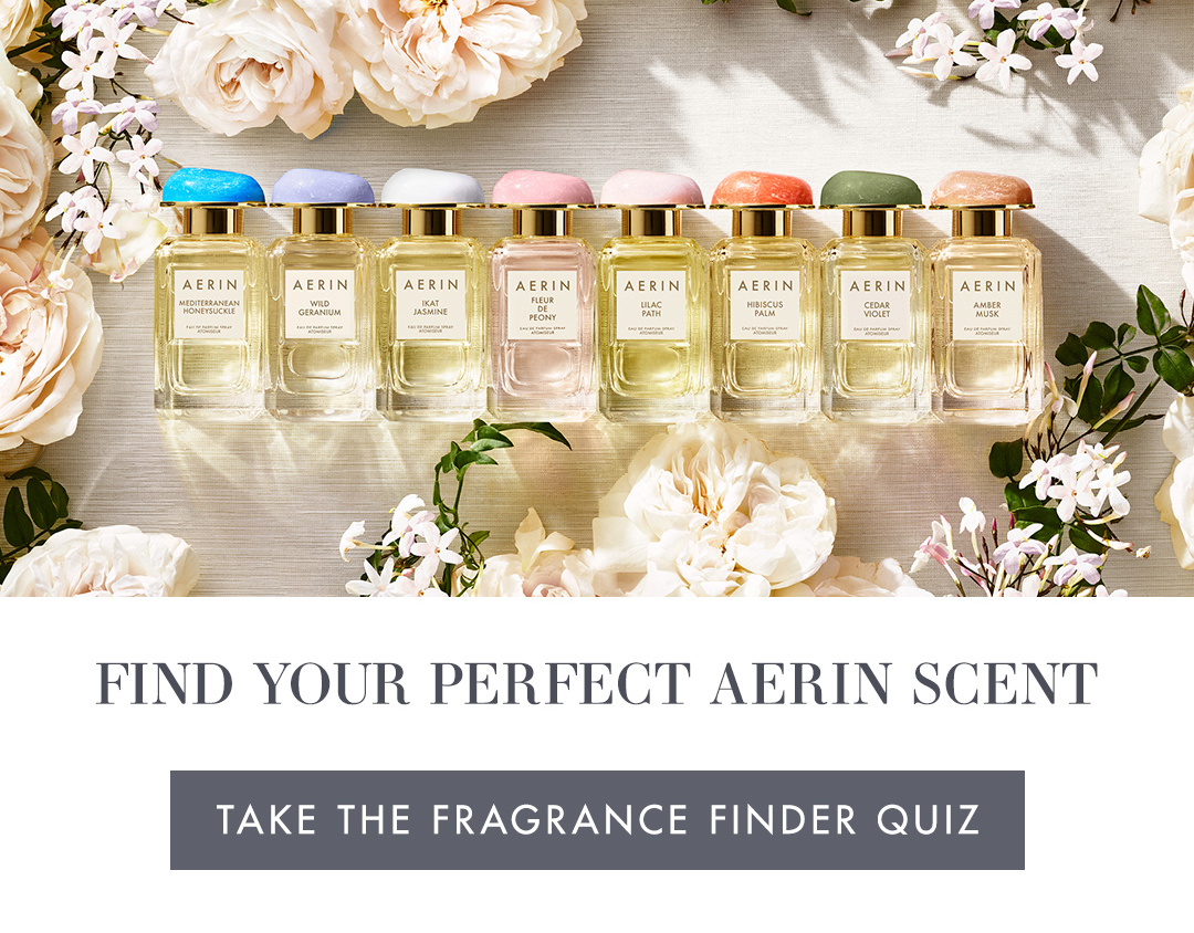 FIND YOU PERFECT AERIN SCENT | TAKE THE FRAGRANCE FINDER QUIZ 