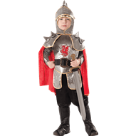 Boys Silver Knight Costume