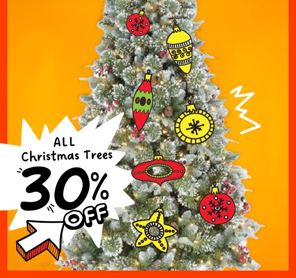 All Christmas Trees 30% Off