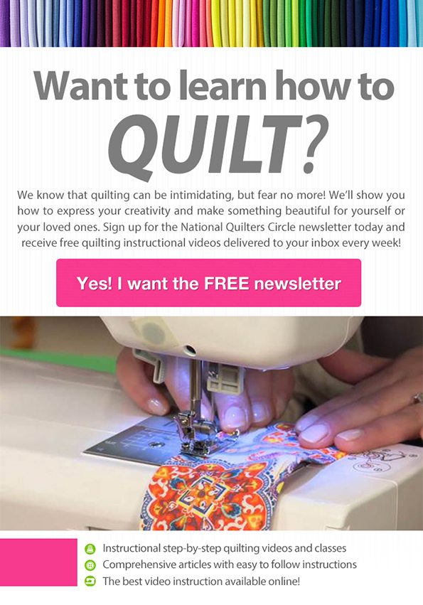 National Quilters Circle Introduction