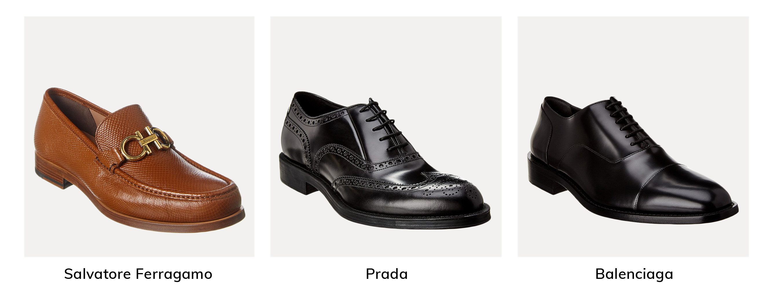Shop Ferragamo, Prada and Balenciaga Shoes on Sale