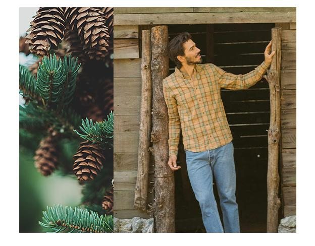 Eddy Long Sleeve Shirt in London Fog