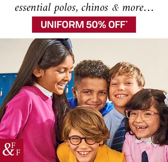 50% off Uniforms