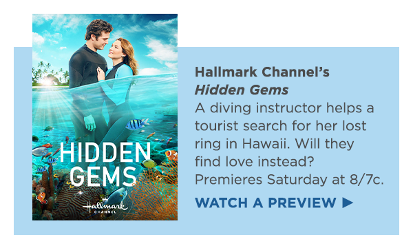 Don’t miss Hidden Gems Saturday at 8/7c on Hallmark Channel!