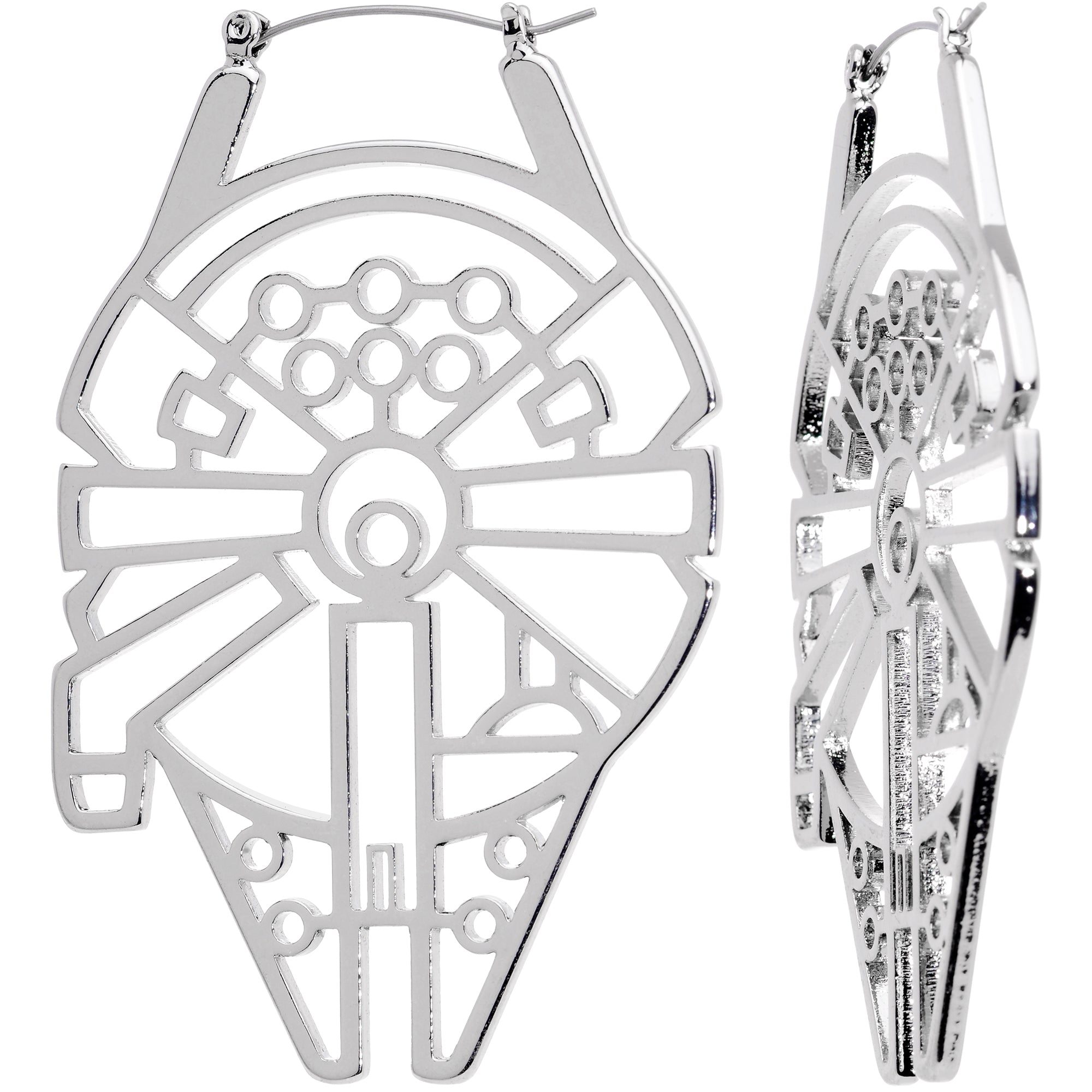 Image of Star Wars Millennium Falcon Tunnel Earrings