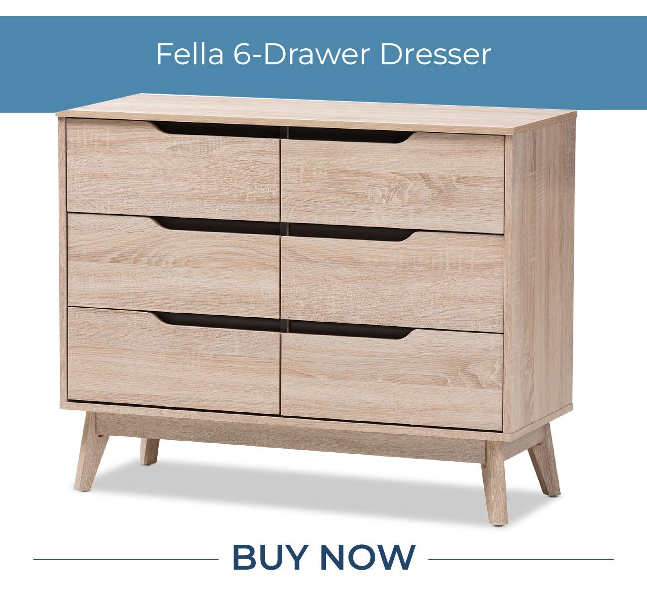 Fella 6-Drawer Dresser