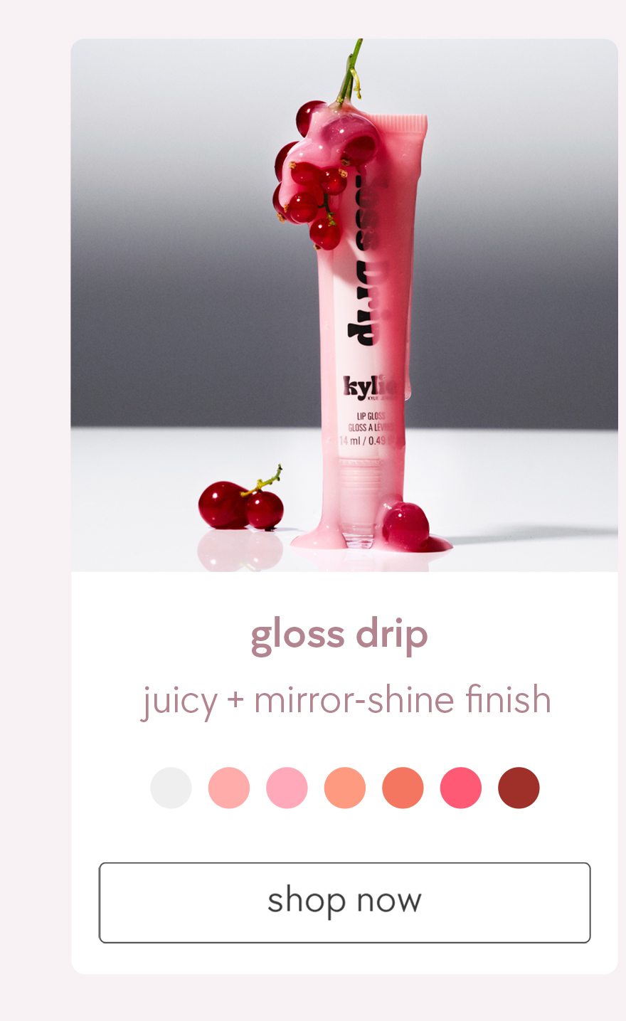 shop gloss drip