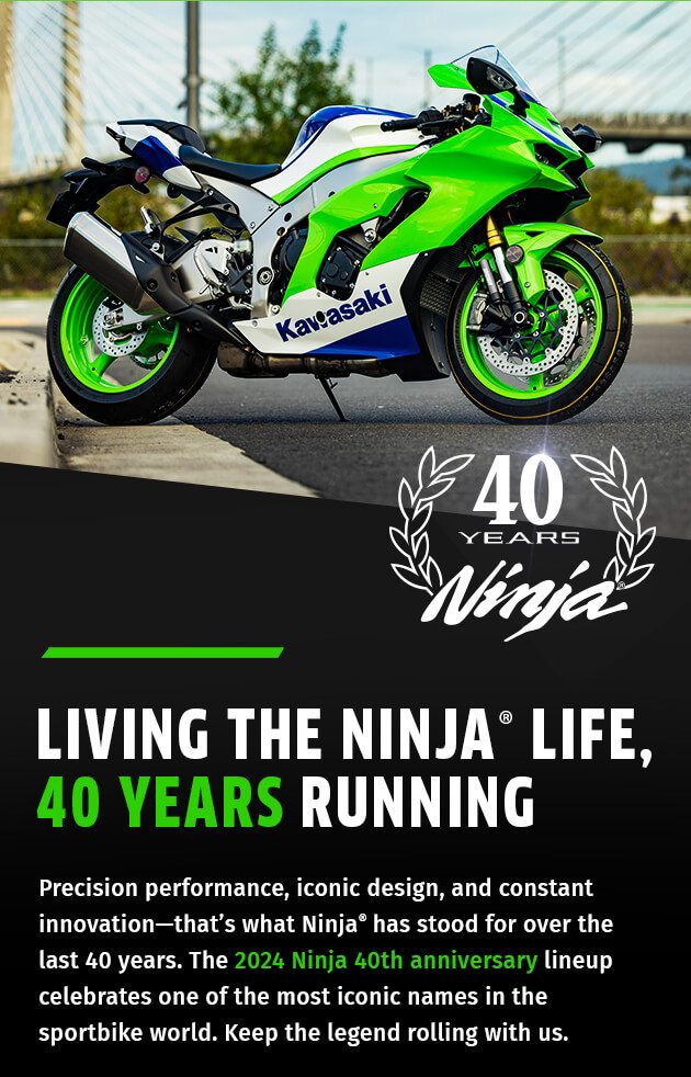 LIVING THE NINJA LIFE, 40 YEARS RUNNING