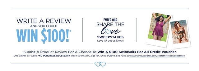 Enter Our Share The Love Sweepstakes