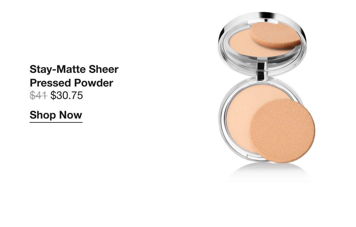 Stay-Matte Sheer Pressed Powder | $30.75 | Shop Now