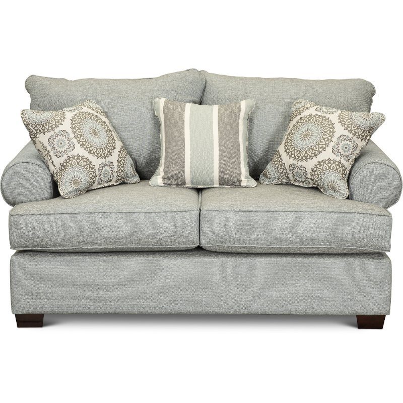 Alison Casual Classic Mist Green Loveseat