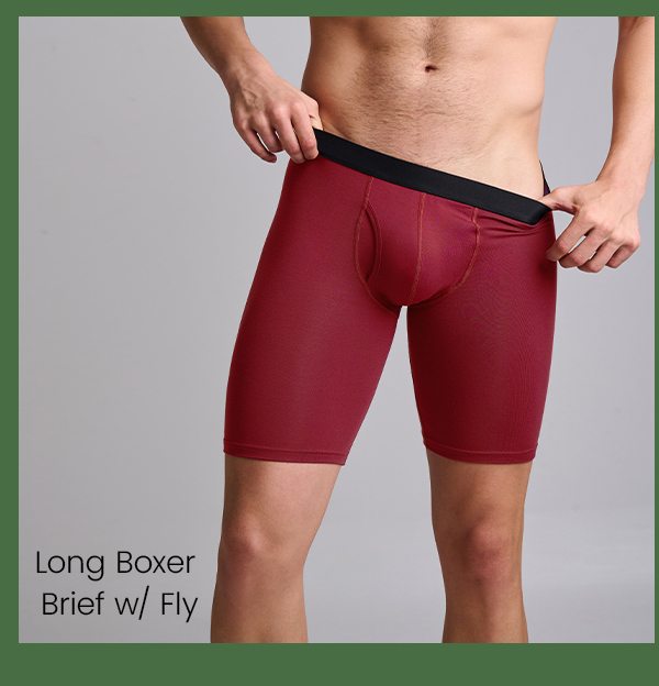 Long Boxer Brief w/ Fly