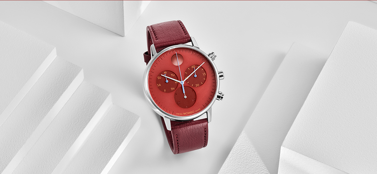 Red Face Chronograph