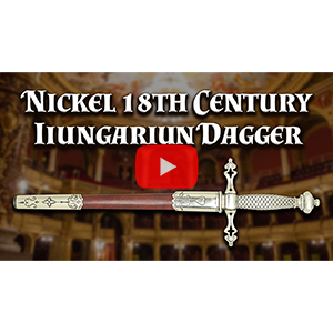 Nickel 18th Century Iiungariun Dagger