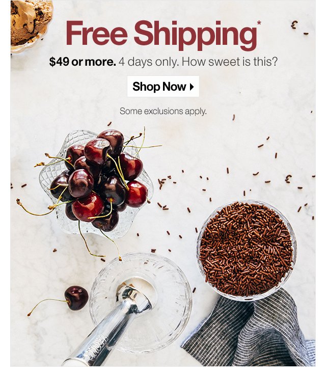 Free Shipping