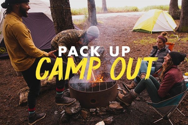 PACK UP | CAMP OUT