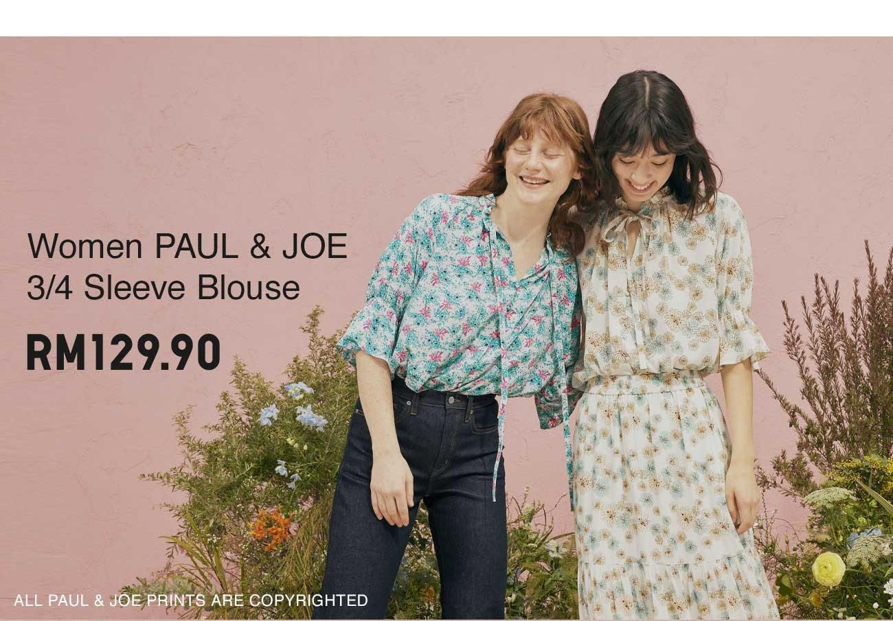 Women PAUL & JOE 3/4 Sleeve Blouse