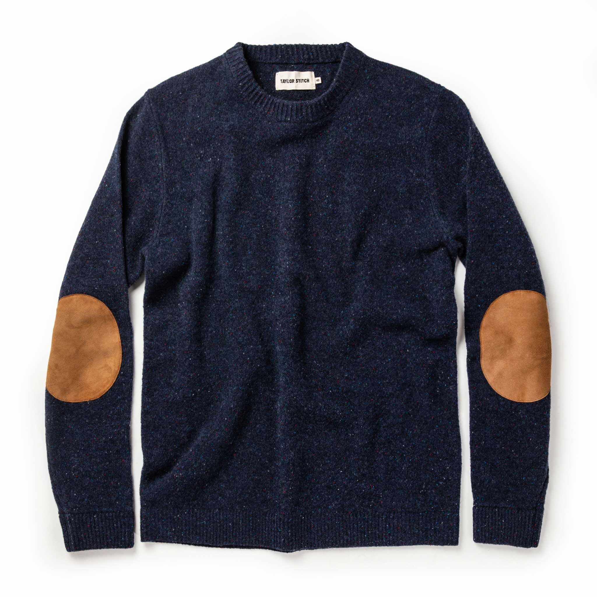 Image of The Hardtack Sweater in Navy Donegal