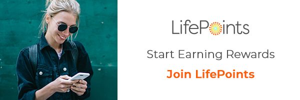 Earn 10 LifePoints when you sign up today!