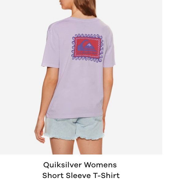 Quiksilver Standard Womens Short Sleeve T-Shirt