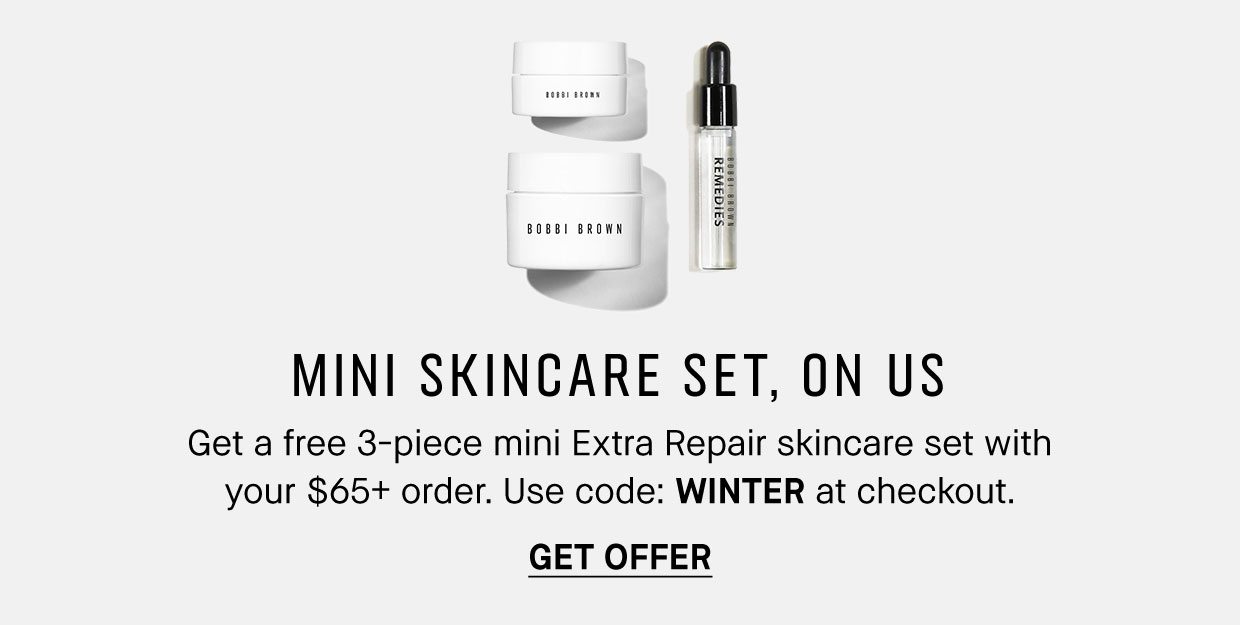 Mini Skincare set on us | Get offer