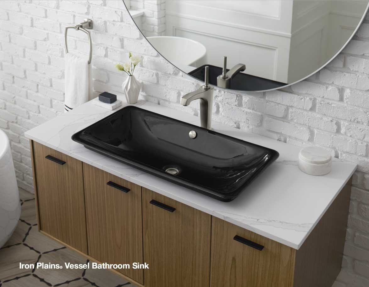 Iron Plains® Vessel Bathroom Sink