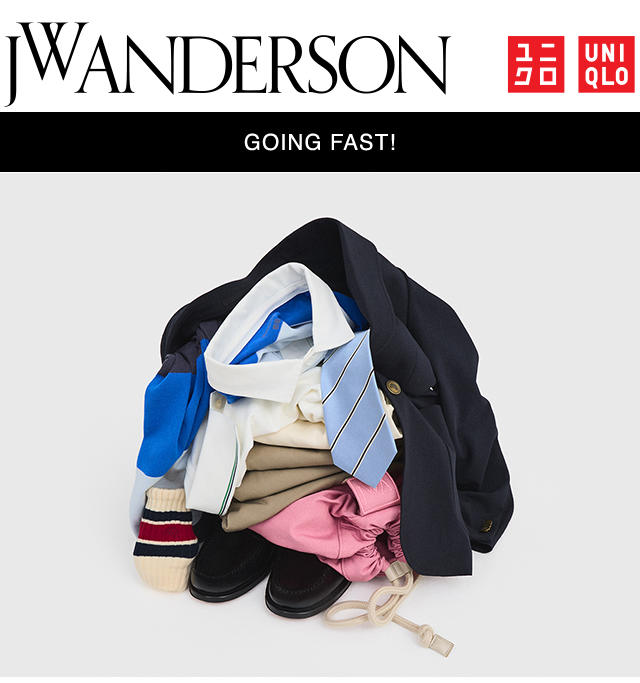 HERO - JW ANDERSON GOING FAST.