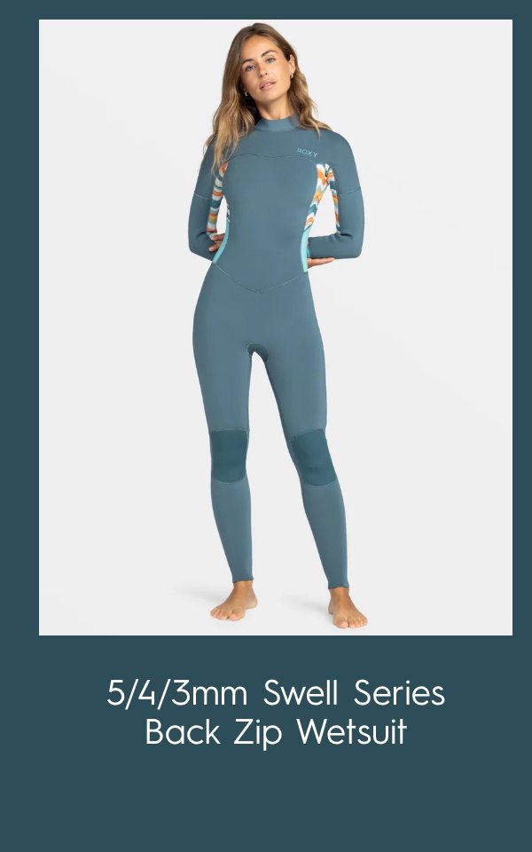 5/4/3mm Swell Series Back Zip Wetsuit