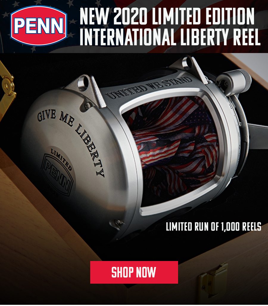 Limited Edition Penn International Liberty Reel