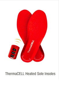 cabelas thermacell heated insoles