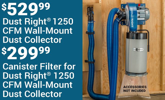 Dynamite Deals on Dust Collection! - Rockler Email Archive