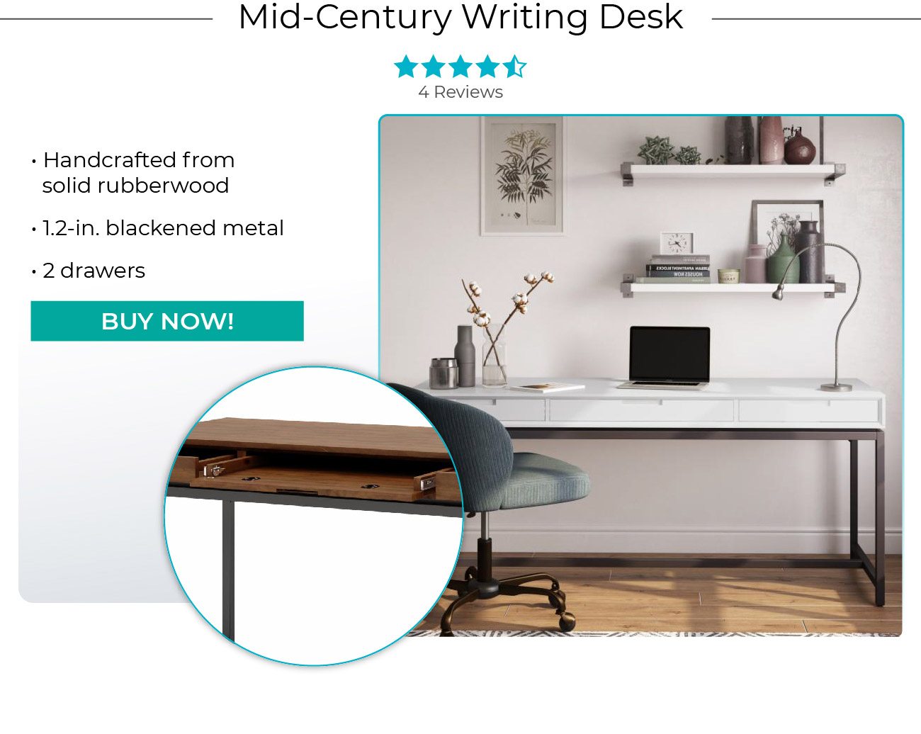 Mid-Century Writing Desk