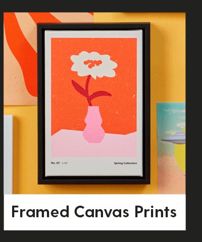 Shop Framed Canvas Prints