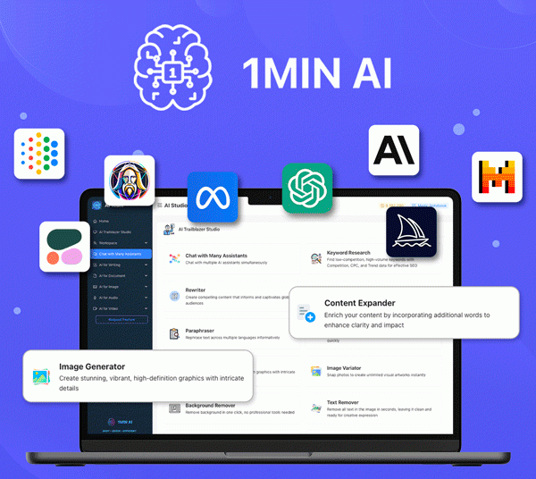 1minAI: Lifetime Subscription