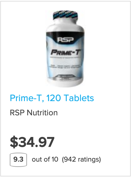 RSP Nutrition Prime-T