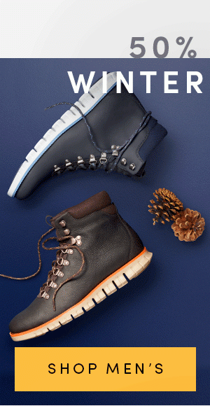 50% OFF WINTER BOOTS | SHOP MEN'S