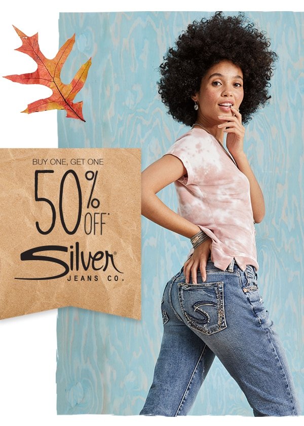 Buy one, get one 50% off* Silver Jeans Co.