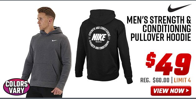 Nike Men's Strength & Conditioning Pullover Hoodie