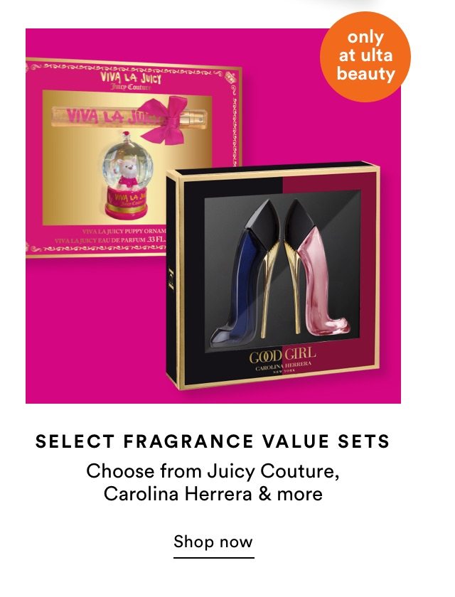 Select fragrance value sets