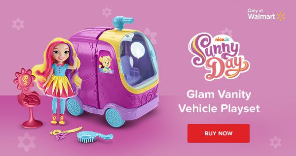 Sunny Day Glam Vanity Vehicle Playset BUY NOW