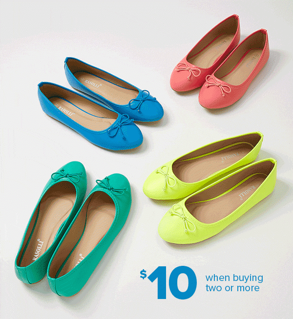 Shop $10 Shoes