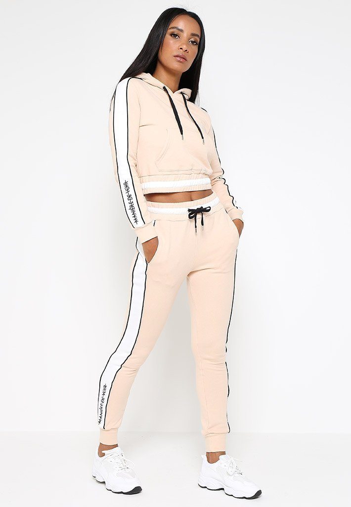 colour block tracksuit womens