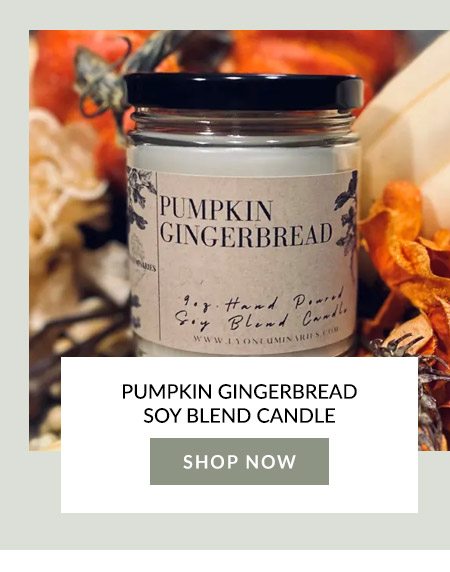 Pumpkin Gingerbread Soy Blend Candle 