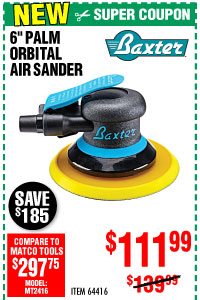 6 In. Orbital Composite Sander