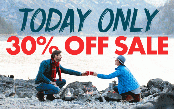 TODAY ONLY 30% OFF SALE