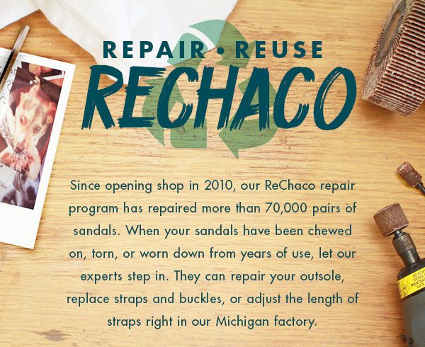 REPAIR. REUSE. RECHACO.