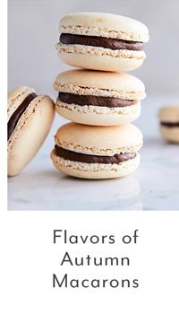 Flavors of Autumn Macarons