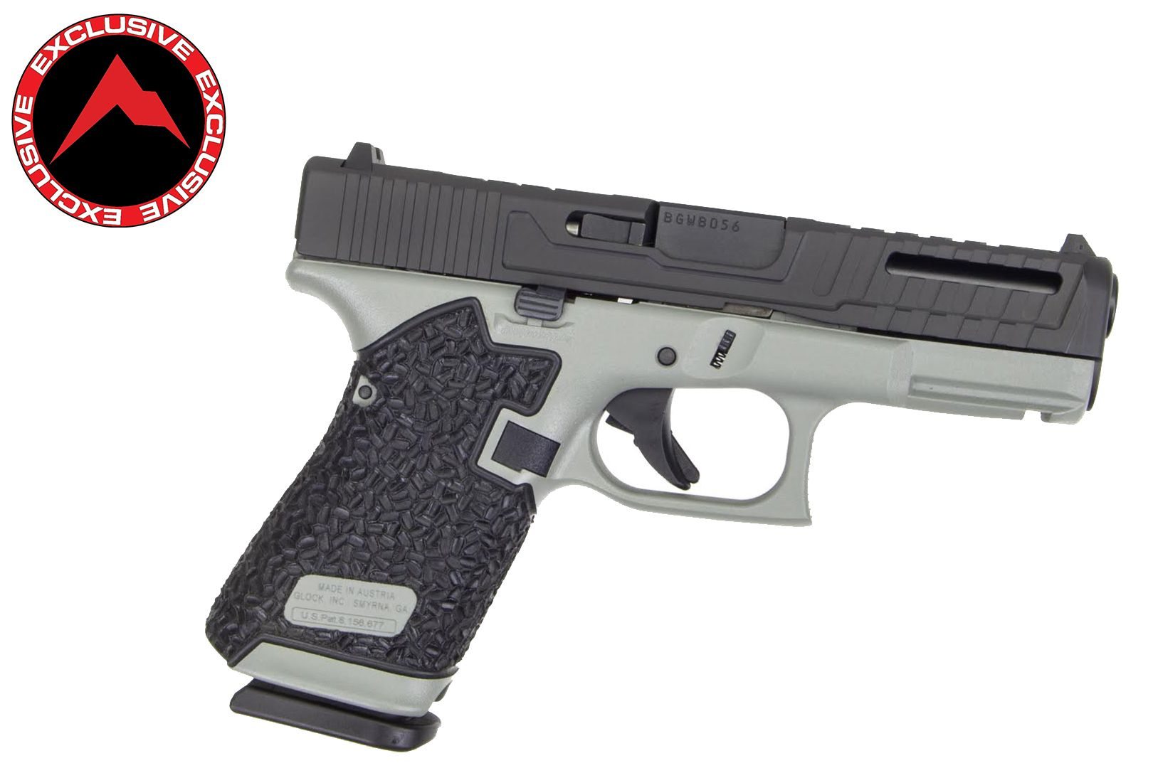 DANGER CLOSE ARMAMENT GLOCK 19 GEN 5 SIGNATURE PISTOL - COOL GREY (RAINIER ARMS EXCLUSIVE)